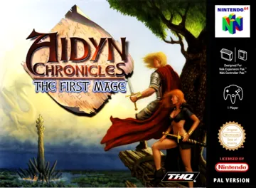 Aidyn Chronicles - The First Mage (Europe) box cover front